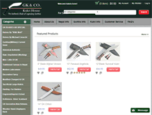 Tablet Screenshot of nepalkukri.com